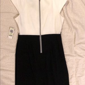 Black and white dress